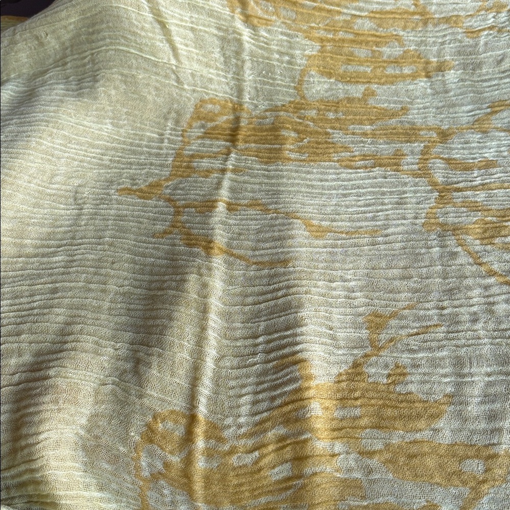 Eileen Fisher Yellow Scarf - Picture 5 of 5